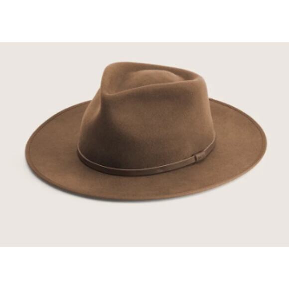 Will + Bear Calloway Tan | Brown Widebrim Fedora - Picture 2 of 9